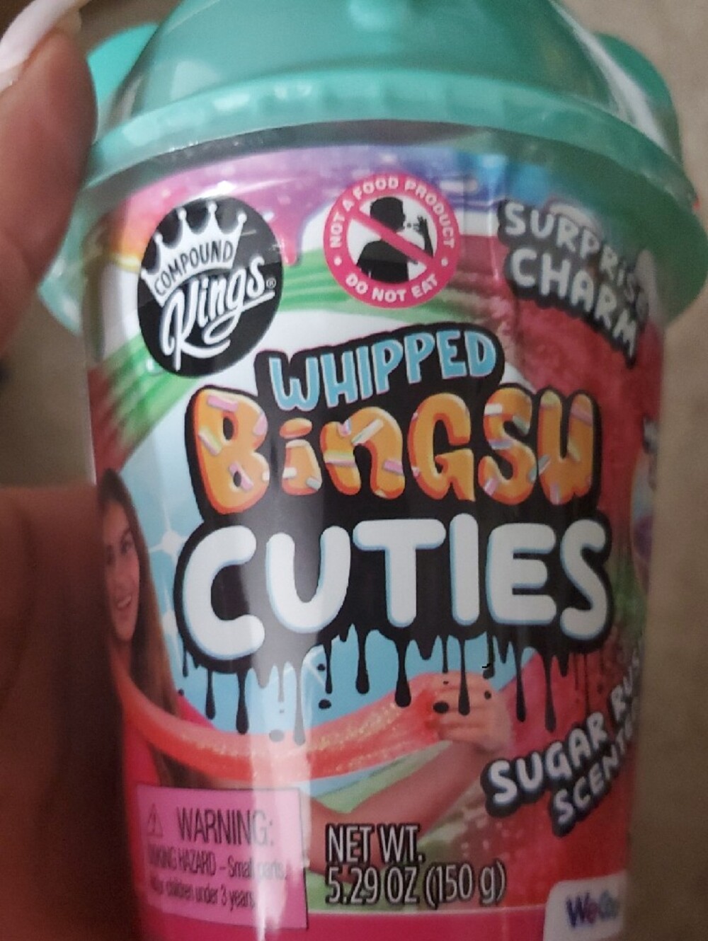Whipped Bingsu Cuties Sugar Rush Scented Slime Cup - Picture 4 of 5